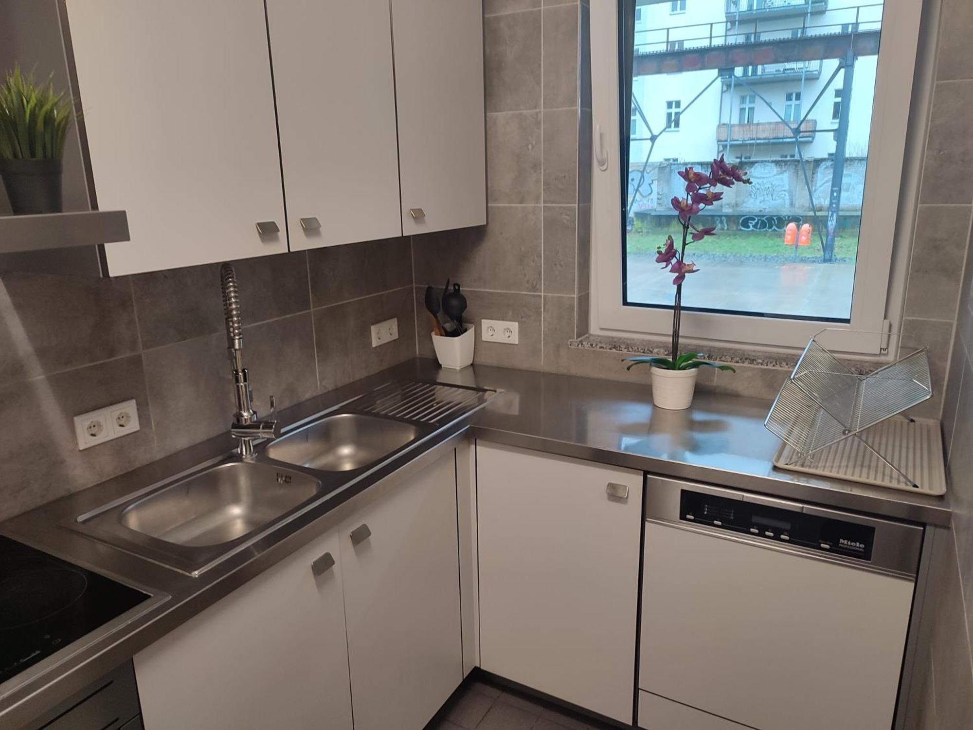 Spreepolis Boardinghaus Aparthotel Berlijn Kamer foto