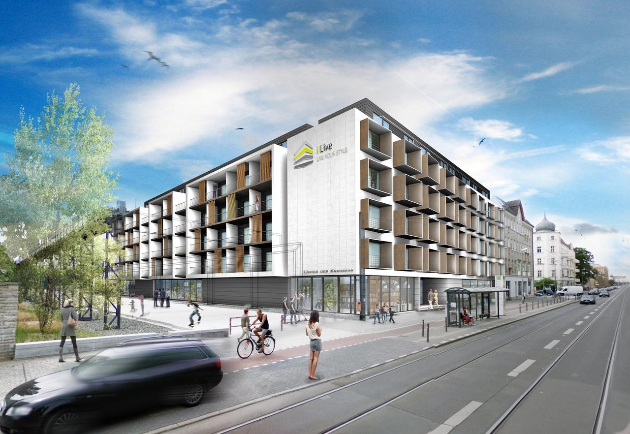 Spreepolis Boardinghaus Aparthotel Berlijn Buitenkant foto